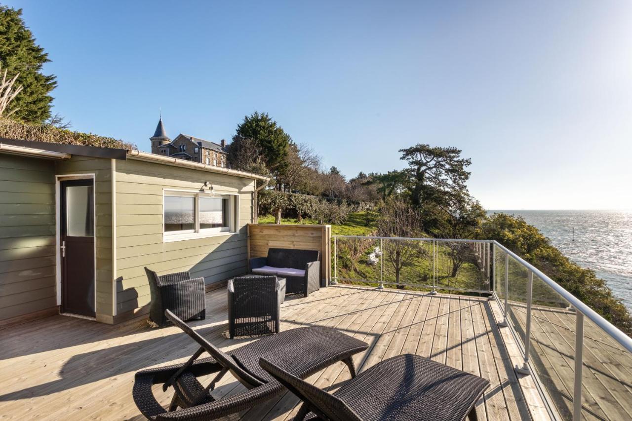Jardin Sur L'Eau - Appt Vue Mer Cancale Exterior photo